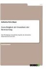 Katharina Petra Mayer - Gerechtigkeit als Grundsatz der Besteuerung