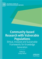 Lesle Wood, Lesley Wood - Community-based Research with Vulnerable Populations