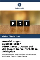 Abdisa Olkeba Jima - Auswirkungen ausländischer Direktinvestitionen auf die lokale Gemeinschaft in Äthiopien