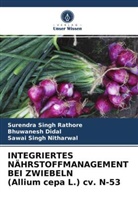 Bhuwanes Didal, Bhuwanesh Didal, Nitharwal, Sawai Singh Nitharwal, Surendra Sing Rathore, Surendra Singh Rathore - INTEGRIERTES NÄHRSTOFFMANAGEMENT BEI ZWIEBELN (Allium cepa L.) cv. N-53
