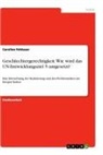 Caroline Fehlauer - Geschlechtergerechtigkeit. Wie wird das UN-Entwicklungsziel 5 umgesetzt?