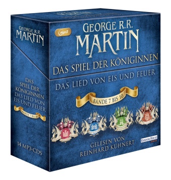 George R R Martin, George R. R. Martin, Reinhard Kuhnert - Das Spiel der Königinnen, 14 Audio-CD, 14 MP3 (Audio book) - Die Box: Das Lied von Eis und Feuer - Bände 7 - 10