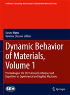 Eliasson, Eliasson, Veronica Eliasson, Steve Mates, Steven Mates - Dynamic Behavior of Materials, Volume 1