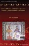 Adil Al-Jadir, Adil H. Al-Jadir - Personal Names in Old Syriac (Edessan Aramaic) Inscriptions and Parchments