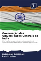 Prof. S. Mohan, S. Mohan, Natarajan Sundaram - Governação das Universidades Centrais da Índia