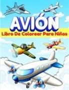 Am Publishing Press - Aviones Libro De Colorear Para Niños
