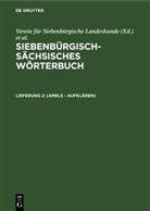Akademie der Sozialistischen Republik Rumäniens, Adolf Schullerus, Verein Für Siebenbürgische Landeskunde - Siebenbürgisch-Sächsisches Wörterbuch - Lieferung 2: (Amels - aufklären)