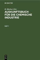 H. Blücher - Auskunftsbuch für die chemische Industrie