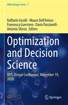Raffaele Cerulli, Maur Dell'Amico, Mauro Dell'Amico, Francesca Guerriero, Francesca Guerriero et al, Dari Pacciarelli... - Optimization and Decision Science