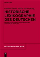 Gerhar Diehl, Gerhard Diehl, Harm, Harm, Volker Harm - Historische Lexikographie des Deutschen