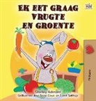 Shelley Admont, Kidkiddos Books - I Love to Eat Fruits and Vegetables (Afrikaans Children's book)