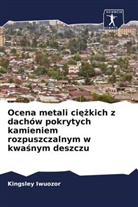 Kingsley Iwuozor - Ocena metali ciezkich z dachów pokrytych kamieniem rozpuszczalnym w kwasnym deszczu