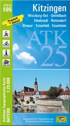 Landesam für Digitalisierung Breitband un, Landesamt für Digitalisierung Breitband un, Breitband und Vermessung Landesamt für Digitalisierung - ATK25-E05 Kitzingen (Amtliche Topographische Karte 1:25000)