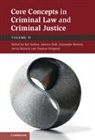 Kai Duff Ambos, Kai Ambos, Ambos Kai, Antony Duff, Duff Antony, Alexander Heinze... - Core Concepts in Criminal Law and Criminal Justice: Volume 2