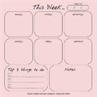 Get List Done - Weekly Planner Notepad