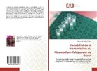 Emeline Ruth Oti-Tossou - Variabilité de la transmission du Plasmodium falciparum au Bénin