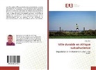 Kossi Afeli - Ville durable en Afrique subsaharienne