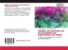 Juan Montealegre, Carmen Monzón - SOBRE UN SISTEMA DE ECUACIONES DE KORTEWEG-DE VRIES