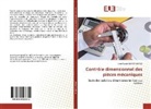 Jean Claude Mukaz Ilunga - Contrôle dimensionnel des pièces mécaniques