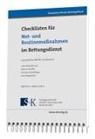 Jörg Holländer - Checklisten für Not- und Routinemaßnahmen im Rettungsdienst