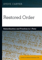 Steve Carter - Restored Order