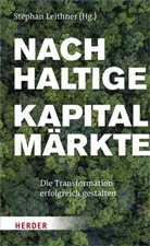 Stephan Leithner - Nachhaltige Kapitalmärkte