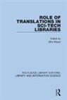 Ellis Mount, Ellis Mount - Role of Translations in Sci-Tech Libraries