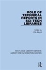 Ellis Mount, Ellis Mount - Role of Technical Reports in Sci-Tech Libraries