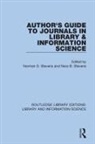 Norman D. Stevens Stevens, Nora B. Stevens, Norman D. Stevens, Stevens Norman D. - Author''s Guide to Journals in Library & Information Science