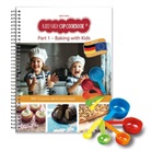 Birgit Wenz - Kids Easy Cup Cookbook: Baking with Kids (Part 1), Baking box set incl. 5 colorful measuring cups, m. 1 Buch, m. 5 Beilage