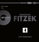 Sebastian Fitzek, Simon Jäger - Der Heimweg, 1 Audio-CD, 1 MP3 (Hörbuch)