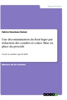Fabrice Haoulassa Haman - Une décontamination du fioul leger par réduction des cendres et cokes. Mise en place du procédé