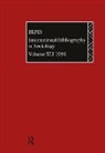 British Library of Political and Economic Science - IBSS: Sociology: 1991 Vol 41