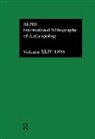 Compiled by the British Library of Political and Economic Science - IBSS: Anthropology: 1998