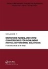 S. Koksal, Koksal S., V. Lakshmikantham - Monotone Flows and Rapid Convergence for Nonlinear Partial Differential Equations