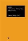Compiled by the British Library of Political and Economic Science at the London School of Economics - IBSS: Economics: 1995 Vol 44