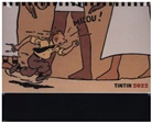 Hergé - Tim & Struppi Tischkalender 2022