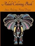 EM Publishers - Adult Coloring Book - Stress Relieving Animal Designs
