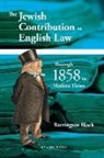Barrington Black - Jewish Contribution to English Law