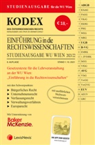 Werner Doralt - KODEX Einführung in die Rechtswissenschaften 2021/22 - inkl. App