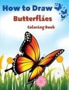 EM Publishers - How To Draw Butterflies Coloring Book