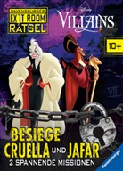 Martine Richter, Stefan Lohr, The Walt Disney Company - Ravensburger Exit Room Rätsel: Disney Villains - Besiege Cruella und Jafar