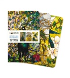 Flame Tree Publishing - Tiffany Set of 3 Mini Notebooks