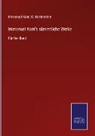 Immanuel Kant, Hartenstein, G Hartenstein, G. Hartenstein - Immanuel Kant's sämmtliche Werke