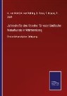 H. von Fehling, O. Fraas, O Fraas u a, F. Krause, H. von Mohl, von Fehling... - Jahreshefte des Vereins für vaterländische Naturkunde in Württemberg
