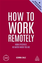 Gemma Dale - How to Work Remotely
