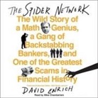 David Enrich, Mike Chamberlain - The Spider Network: The Wild Story of a Math Genius, a Gang of Backstabbing Bankers, and One of the Greatest Scams in Financial History (Hörbuch)