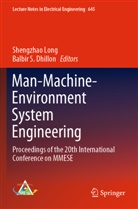 Balbir S. Dhillon, Shengzhao Long, S Dhillon - Man-Machine-Environment System Engineering, 2 Teile