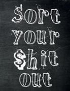 Briar Budget Planners - Sort Your $hit Out