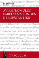Avia, Avian, Romulus, Nikla Holzberg, Niklas Holzberg - Fabelsammlungen der Spätantike